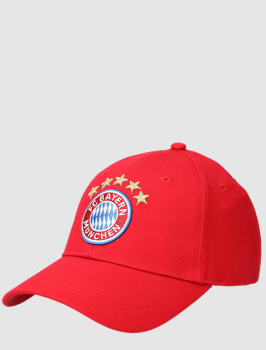 FC Bayern München - Baseballcap Logo Rot